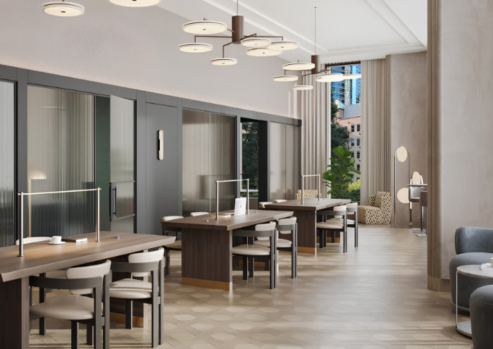400 Lake Shore lighting project