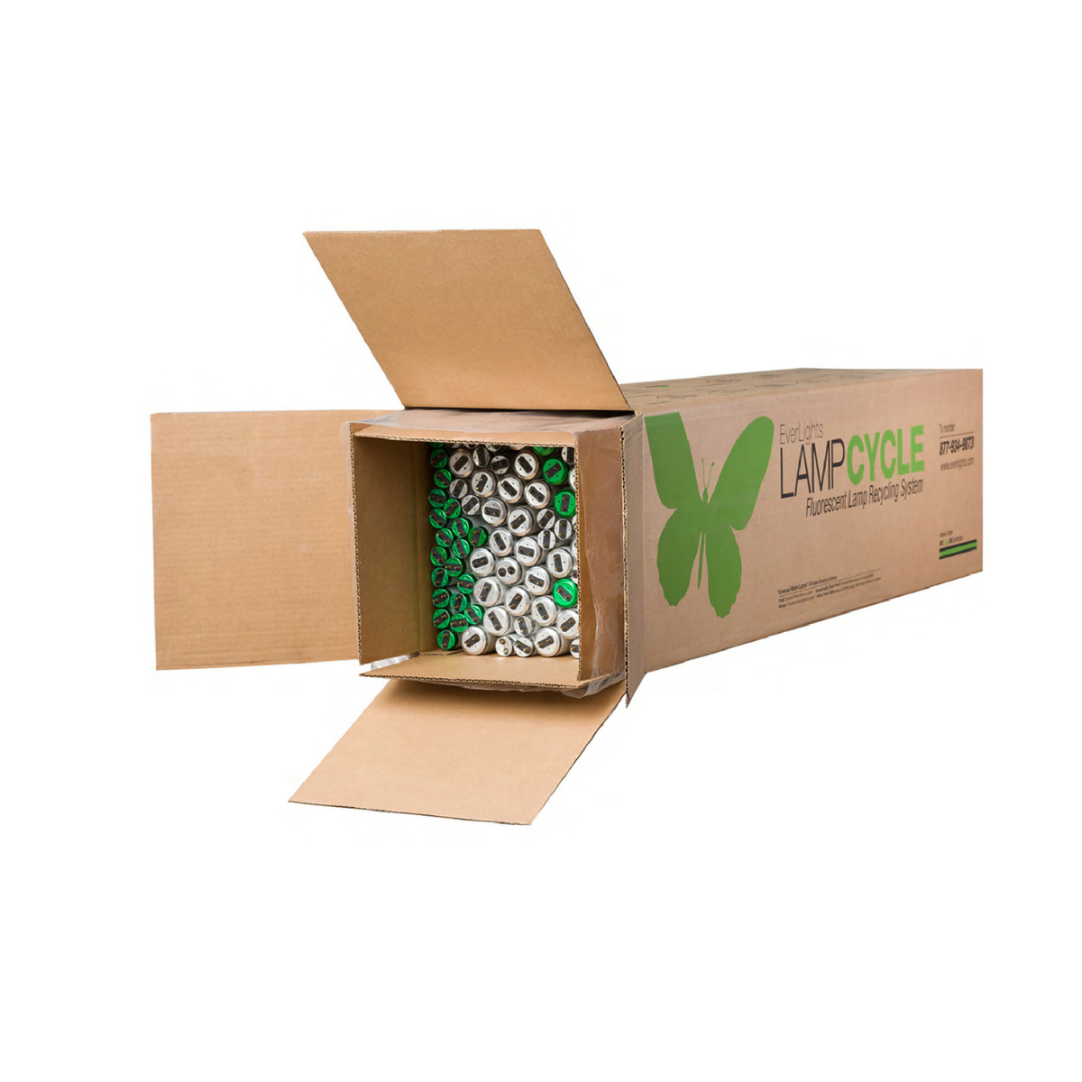 4' Shatterproof (Plastic-Coated) LampCycle Kit