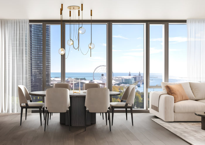 400 Lake Shore lighting project